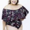 Maiô Ciganinha Floral Plus SIze
