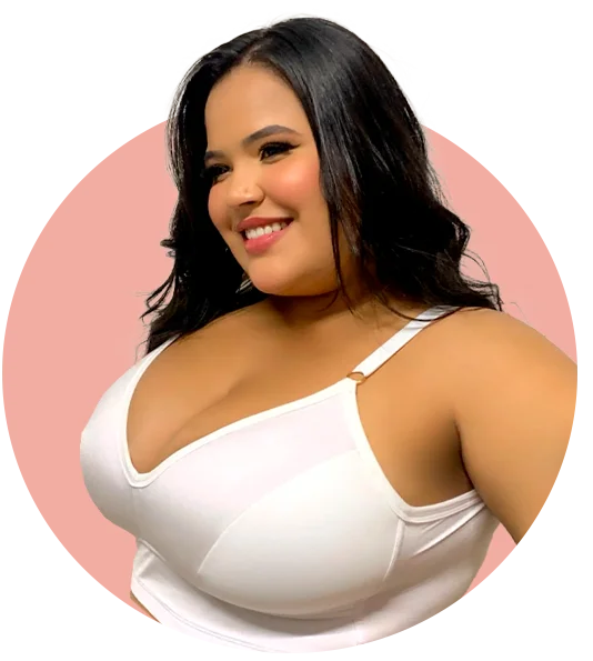 sutiã top luna plus size somos plus