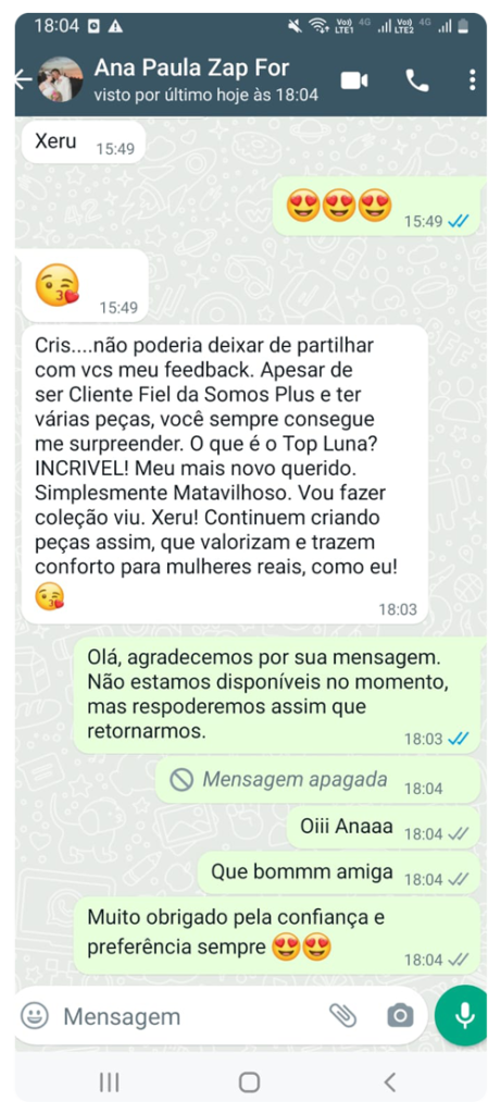depoimentos 3 sutia top luna plus size