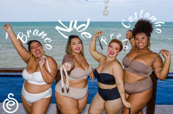 kit 2 peças plus size sutiã